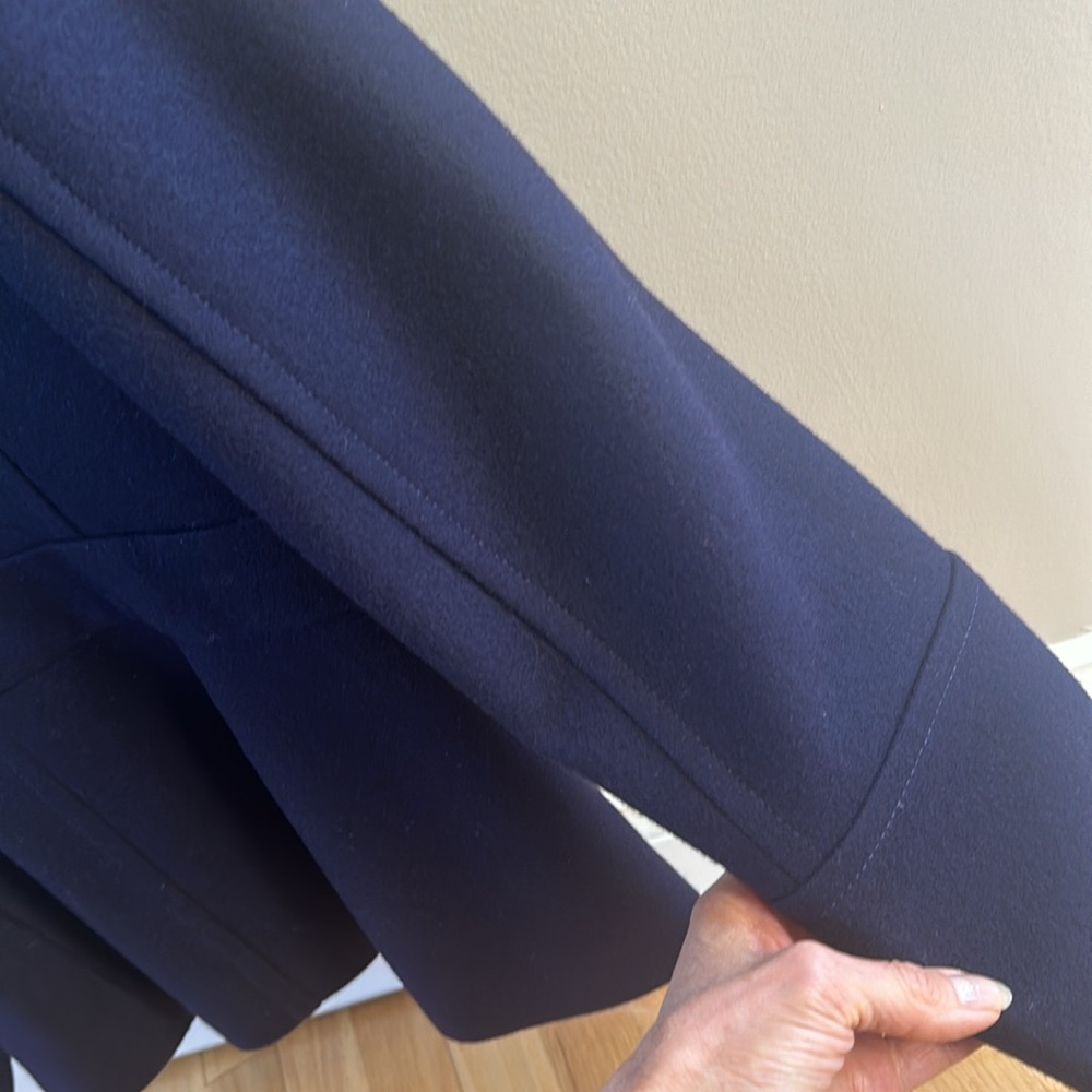 JCrew navy peacoat in mint condition. - Picture 4 of 4